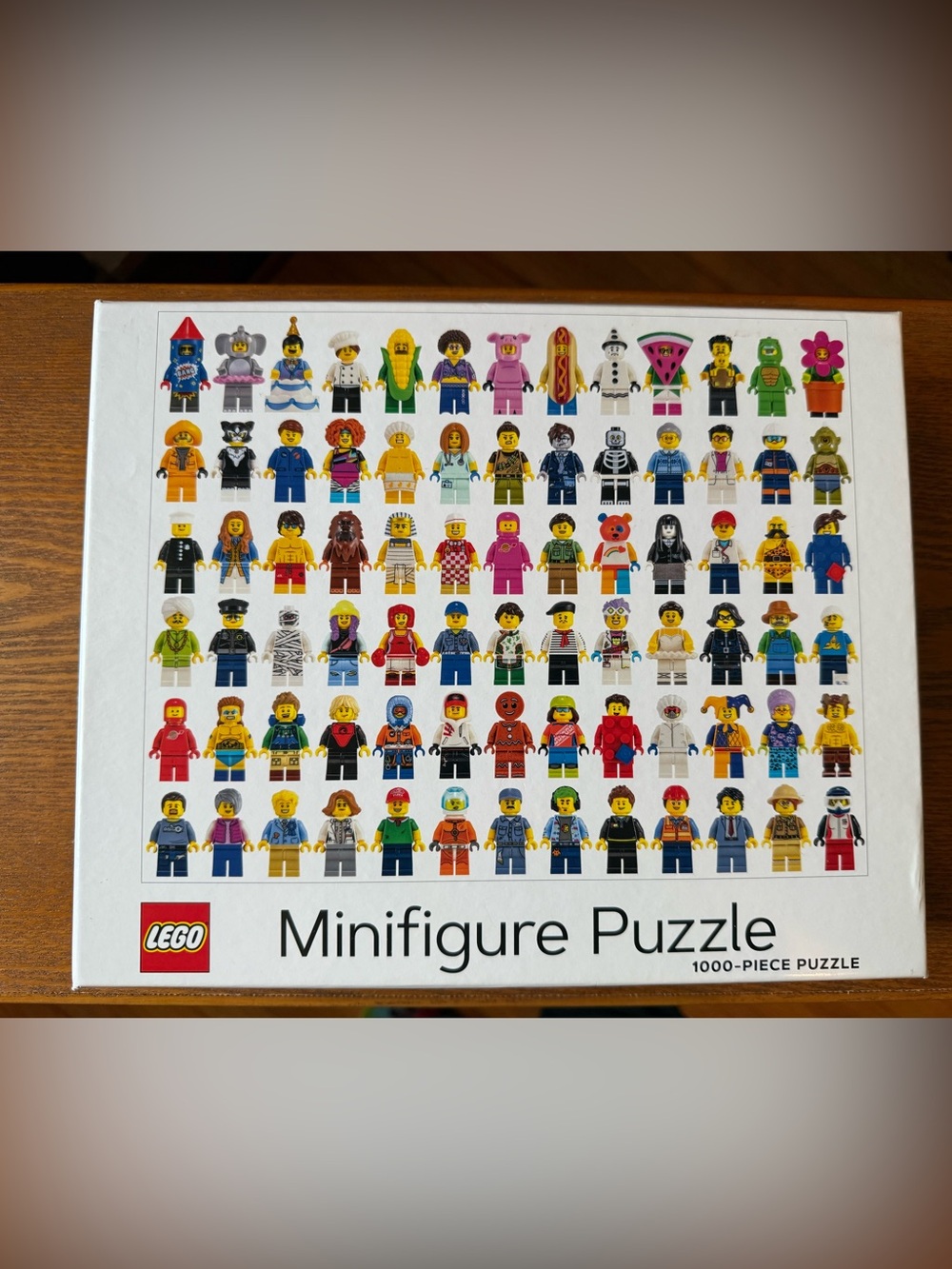 LEGO Minifigure 1000-Piece Jigsaw Puzzle New